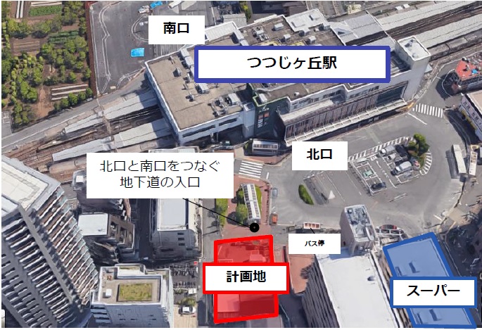 つつじヶ丘駅前医療モール計画